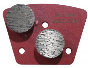 Diamond 30/40 Grit Medium Bond 2 Button w/3-M6 (Set of 3)