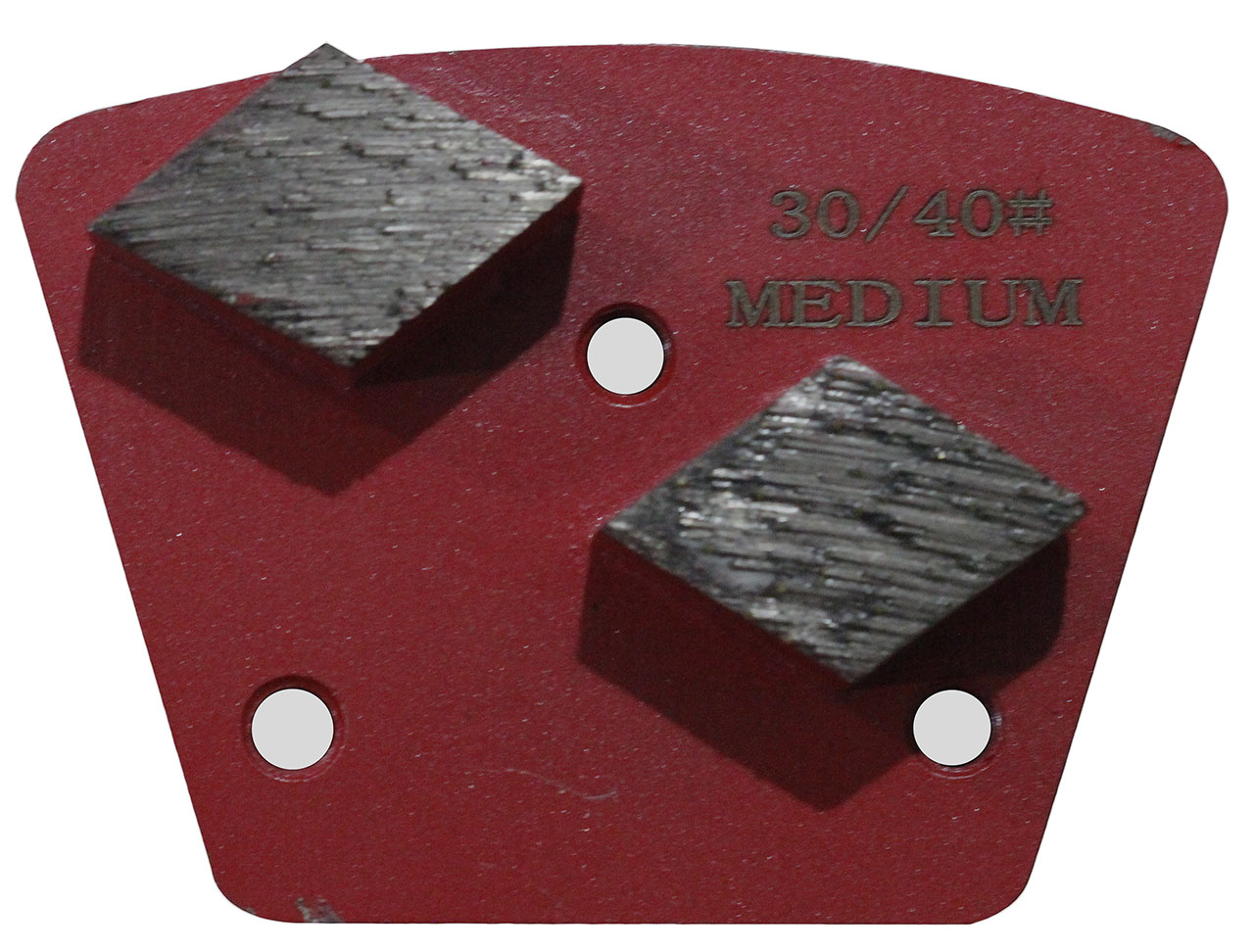 Diamond 30/40 Grit Medium Bond 2 Sharks (Arrow Head) w/3-M6 (Set of 3)